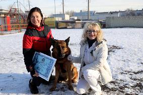 German Shepherd Karbon sets record of Ukraine