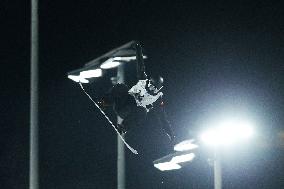 (SP)CHINA-BEIJING-SNOWBOARD-BIG AIR WORLD CUP-QUALIFICATION(CN)