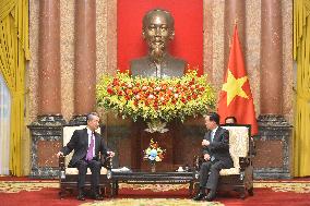 VIETNAM-HANOI-PRESIDENT-CHINA-WANG YI-MEETING
