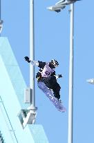 (SP)CHINA-BEIJING-SNOWBOARD-BIG AIR WORLD CUP-QUALIFICATION(CN)