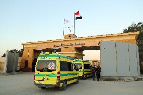 EGYPT-INJURED GAZANS-TREATMENT