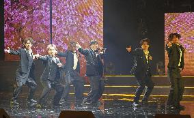 Japan boy band at dance event in Vietnam