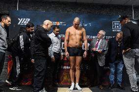 Boxing - Weigh-In On The Eve - Marseille