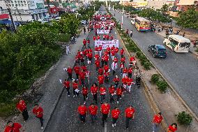 World AIDS Day March In Cancun