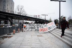 Action For Regulation Of Undocumented Workers On Olympic Sites - Paris