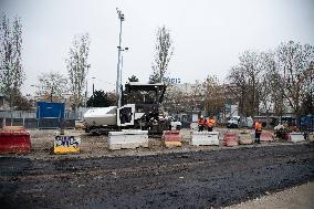 Action For Regulation Of Undocumented Workers On Olympic Sites - Paris