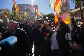 VOX Act In Catalonia Against Pedro Sanchez And The PSOE.