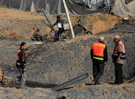 MIDEAST-GAZA-KHAN YOUNIS-PALESTINIAN DEATH TOLL