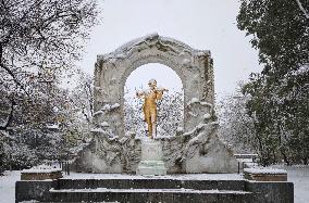 AUSTRIA-VIENNA-SNOWFALL