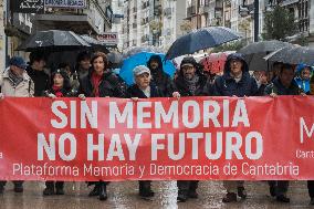 Demonstration Against The Repeal Of The Historical Memory Law