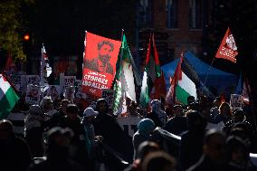 Protest In Toulouse In Support Of Palestine