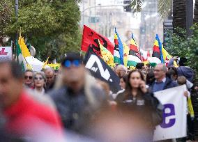 Protest Against The Construction Plan For The Messina Bridge