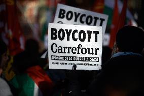 Protest In Toulouse In Support Of Palestine