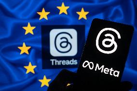 Meta To Launch Threads In The EU - Photo Illustration