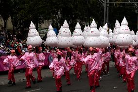 Bolo Fest Christmas Parade In Mexico City