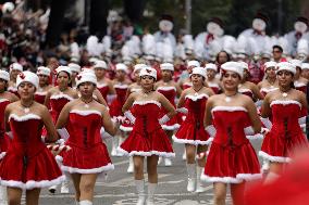 Bolo Fest Christmas Parade In Mexico City