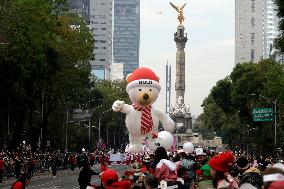 Bolo Fest Christmas Parade In Mexico City