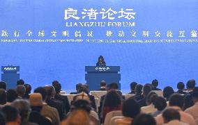 CHINA-ZHEJIANG-HANGZHOU-LIANGZHU FORUM-OPENING (CN)