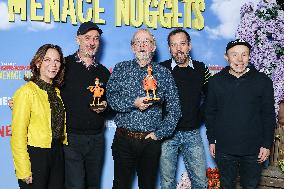 Chicken Run - La Menace Nuggets Netflix Paris film Premiere