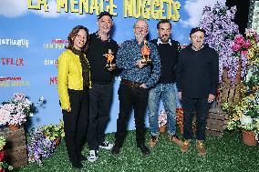 Chicken Run - La Menace Nuggets Netflix Paris film Premiere