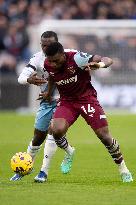 West Ham United v Crystal Palace - Premier League