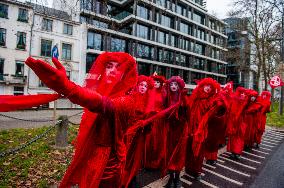 Massive Climate March Organized In Brussels.