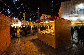 Christmas Atmosphere In Italy