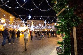 Christmas Atmosphere In Italy