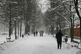 Winter In Krakow