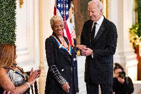 US President Joe Biden hosts Kennedy Center Honorees at White House