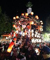 Chichibu Night Festival in eastern Japan