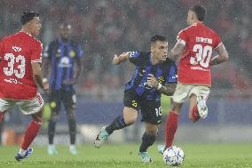 Champions League: Benfica vs Inter