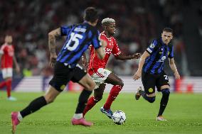 Champions League: Benfica vs Inter