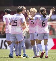 Football: Japan-Brazil women's friendly