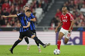 Champions League: Benfica vs Inter