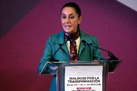 Presidential Candidate Sheinbaum Campaigns - Mexico City