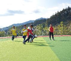 China School Soccer Training