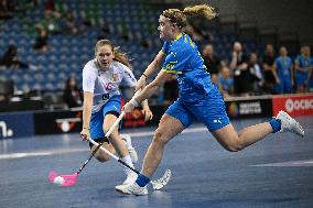 (SP)SINGAPORE-FLOORBALL-IFF WOMEN'S WORLD CHAMPIONSHIPS-CZECH REPUBLIC VS SWEDEN