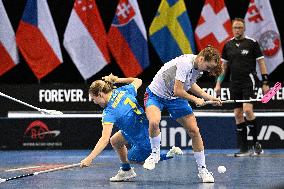 (SP)SINGAPORE-FLOORBALL-IFF WOMEN'S WORLD CHAMPIONSHIPS-CZECH REPUBLIC VS SWEDEN