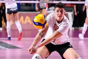 Roma Volley Club vs Honda Olivero S. Bernardo Cuneo 10th round of the Serie A1 Women's Volleyball Championship