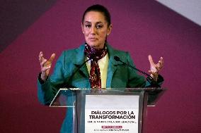 Claudia Sheinbaum Presents: "Dialogues For Transformation - Meeting With Civil Society"