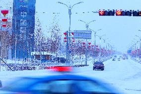 Heavy Snow Hit Altay