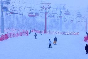 Heavy Snow Hit Altay