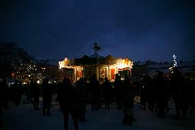 Christmas Market Of Unique Things In Krakow