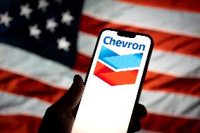 Chevron Acquires Hess Illustration Images