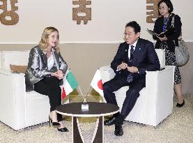 Japan PM Kishida in Dubai