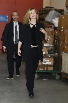 Elle Fanning Leaves Live With Kelly And Mark - NYC