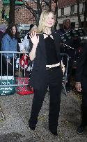 Elle Fanning Leaves Live With Kelly And Mark - NYC