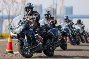 SWAT Members Training Ride in Zhoushan