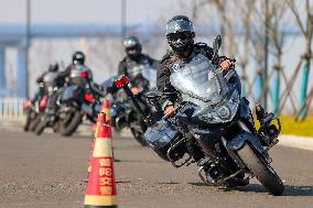 SWAT Members Training Ride in Zhoushan